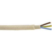 Kash Connection cable 3 x 0.75 mm² Cream Sold per metre