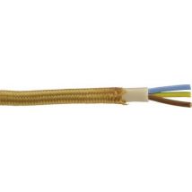 Kash Connection cable 3 x 0.75 mm² Gold Sold per metre