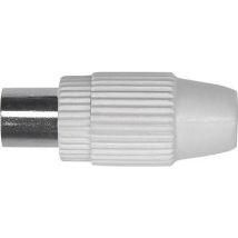 Axing CKK 1-00 Coax connector Connections: IEC coax socket Cable diameter: 6.8 mm 1 pc(s)