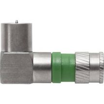 Axing CFS 100-48 F connector (angled) Compression Connections: F plug Cable diameter: 4.9 mm 1 pc(s)