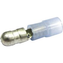 Cimco 180302 Bullet connector 1.50 mm² 2.50 mm² Pin diameter: 5 mm Partially insulated Blue (transparent) 1 pc(s)