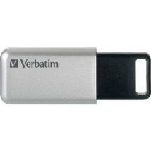 Verbatim Secure Pro USB stick 64 GB Silver-black 98666 USB 3.2 1st Gen (USB 3.0)