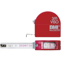 BMI Viso 405341010 Tape measure 3 m Steel