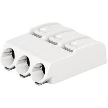 WAGO 2060-453/998-404 Spring-loaded terminal 0.75 mm² Number of pins (num) 3 White 1 pc(s)