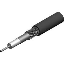 Telegaertner L01021B0018 Coax Outside diameter: 5.70 mm Low Loss 240 FR ZH LS 50 Ω Black Sold per metre