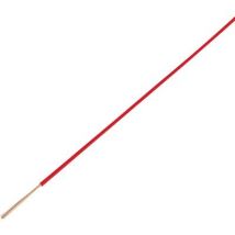 Conrad Components 605906 Automotive wire FLRY-B 1 x 6 mm² Red 5 m