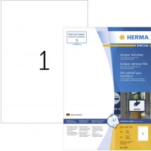 Herma 9501 210 x 297 mm PE film White 50 pc(s) Permanent adhesive Label film