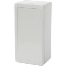 Fibox PCQ3 122410 Wall-mount enclosure, Fitting bracket 244 x 124 x 102 Polycarbonate (PC) Grey-white (RAL 7035) 1 pc(s)