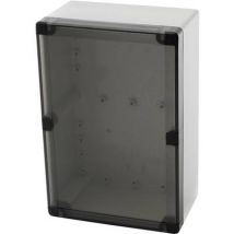 Fibox PCTQ3 162409 Wall-mount enclosure, Fitting bracket 244 x 164 x 90 Polycarbonate (PC) Grey-white (RAL 7035) 1 pc(s)