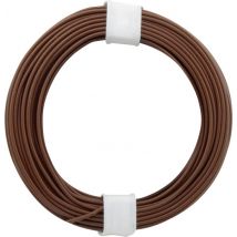 Donau Elektronik 118-8 Strand 1 x 0.14 mm² Brown 10 m