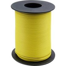 Donau Elektronik 119-13 Strand 1 x 0.14 mm² Yellow 100 m