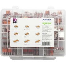 WAGO WA-741-644 Connector clip set flexible: 0.14-4 mm² fixed: 0.2-4 mm² 105 pc(s)