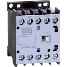 WEG CWC012-01-30D24 Contactor 3 makers 5.5 kW 230 V AC 12 A + auxiliary contact 1 pc(s)