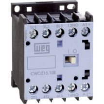 WEG CWC07-10-30D24 Contactor 3 makers 3 kW 230 V AC 7 A + auxiliary contact 1 pc(s)