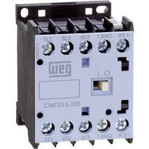 WEG CWC09-01-30C03 Contactor 3 makers 4 kW 24 V DC 9 A + auxiliary contact 1 pc(s)
