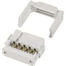 FCI 71600-310LF Pin connector + strain relief Contact spacing: 2.54 mm Total number of pins: 10 No. of rows: 2 1 pc(s)