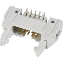 FCI 71922-126LF Pin connector + ejector (long), + strain relief clip Contact spacing: 2.54 mm Total number of pins: 26 No. of rows: 2 1 pc(s)
