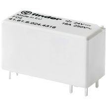 Finder 41.61.6.012.4316 PCB relay 12 V DC 16 A 1 maker 1 pc(s)