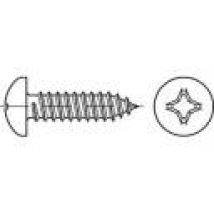 TOOLCRAFT 144989 Raised head self-tapping screw 3.9 mm 13 mm Phillips DIN 7981 Steel zinc galvanized 100 pc(s)