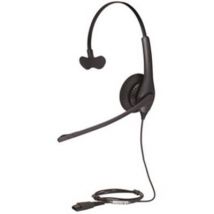Jabra BIZ 1500 Phone On-ear headset Corded (1075100) Mono Black Microphone noise cancelling, Noise cancelling