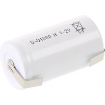 Mexcel D4000H Non-standard battery (rechargeable) D High temperature resistant, U solder tab, Flat top NiCd 1.2 V 4000 mAh