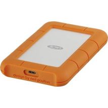 LaCie Rugged 4 TB 2.5 external hard drive USB-C® Silver, Orange STFR4000800
