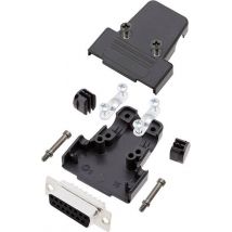 encitech TRI-P-09-DBP-K 6355-0036-01 D-SUB pin strip set 180 ° Number of pins: 9 Solder bucket 1 Set