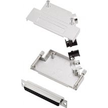 encitech D45ZK37-DMS-K 6355-0003-34 D-SUB receptacle set 45 ° Number of pins: 37 Solder bucket 1 Set