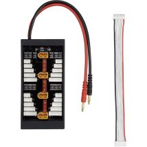 VOLTCRAFT XT60 LiPo balancer board Type (chargers): XT60 connectors Type (rechargeable batteries): Jack plug Suitable for (no. of batteries): 2 - 6