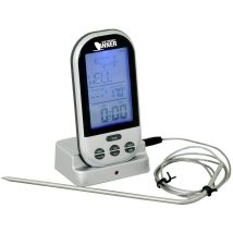 Techno Line WS 1050 BBQ thermometer Alarm, Core temperature monitoring Celsius/Fahrenheit display, Poultry, Lamb, Turkey, Beef, Pork, Burgers
