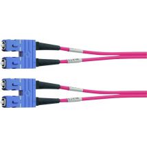 Telegaertner 100011800 Fibreglass FO Cable [1x SC plug - 1x SC plug] 50/125 µ Multimode OM4 2.00 m
