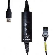 Imtradex AK-4 USB DEX-QD Phone headset cable Black