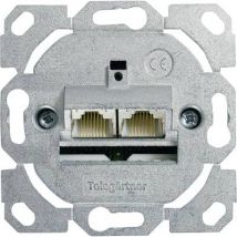 Telegaertner Network outlet Flush mount, Duct Insert CAT 6A