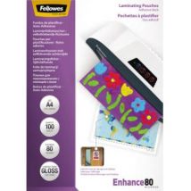 Fellowes Laminate sheet A4 80 micron glossy 100 pc(s)