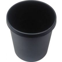 Helit the german H6105895 Waste paper basket 18 l (Ø x H) 315 mm x 335 mm Polypropylene Black 1 pc(s)