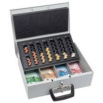WEDO 1554465 Cash box (W x H x D) 355 x 100 x 275 mm Light grey