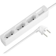 Hama 137236 Socket strip (w/o switch) White CEE 7/17 PG plug 1 pc(s)