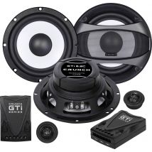 Crunch GTI-6.2c 2-way flush mount speaker set 200 W Content: 1 Set