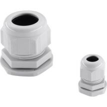 Rittal 2411.641 Cable gland M32 Polyamide Grey-white (RAL 7035) 1 pc(s)