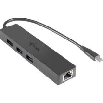 i-tec USB-Hub Network adapter 10 / 100 / 1000 MBit/s USB C®