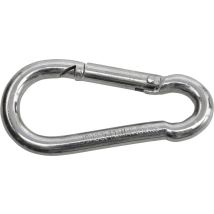 SWG 680 154 861 80 Fire brigade spring hook, galvanized steel (L x W) 60 mm x 6 mm