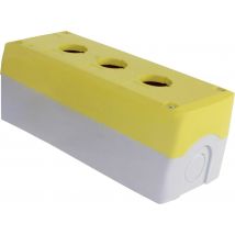 Axxatronic CBCSS3YW-CON Enclosure (L x W x H) 170 x 71 x 65.5 mm Grey, Yellow 1 pc(s)