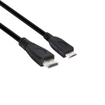 club3D HDMI Cable HDMI-Mini-C plug, HDMI-A plug 1.00 m Black CAC-1350 4K UHD HDMI cable
