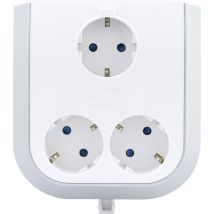 REV 0020330112-EF 3x Socket splitter White