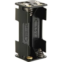 Velleman BH443D Battery tray 4x AAA Solder lug (L x W x H) 53 x 27 x 25 mm