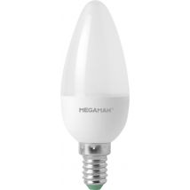 Megaman MM21125 LED (monochrome) EEC G (A - G) E14 Candle shape 5 W = 40 W Warm white (Ø x L) 35 mm x 100 mm dimmable 1 pc(s)