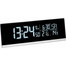 TFA Dostmann 60.2548.01 Radio Alarm clock Black Alarm times 1 USB port
