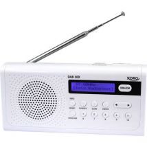 Xoro DAB 100 Portable radio DAB+, FM White