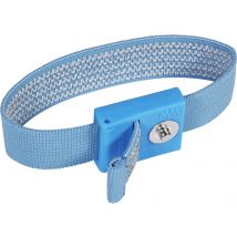 Wolfgang Warmbier 2050.750.3 ESD wrist strap Light blue 3 mm stud and socket