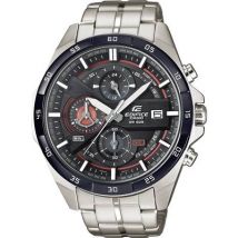 Casio Chronograph Wristwatch EFR-556DB-1AVUEF (L x W x H) 53.5 x 48.7 x 12.6 mm Silver/white Enclosure material=Stainless steel Material (watch
